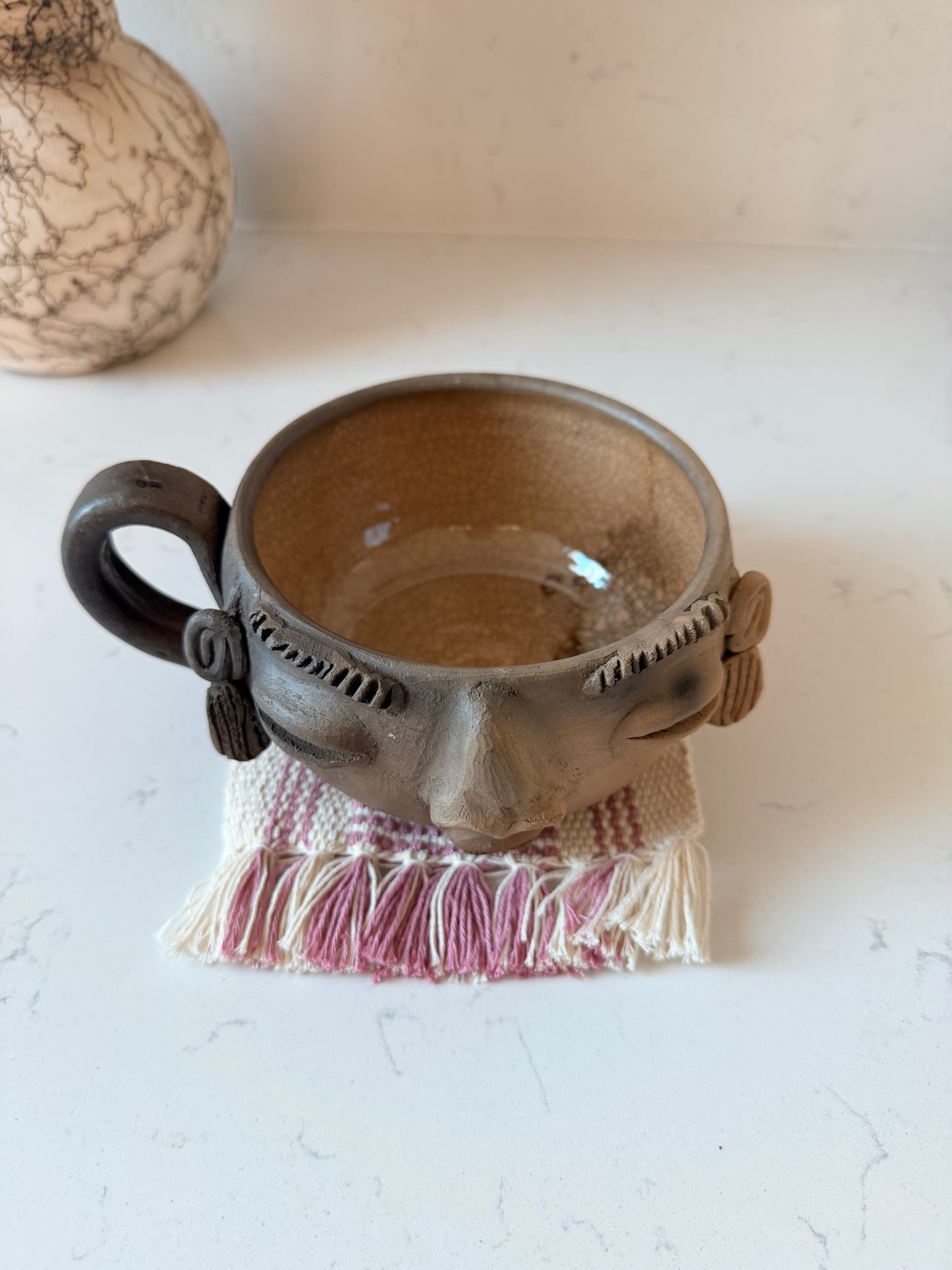 Taza ahumada jumbo Carita