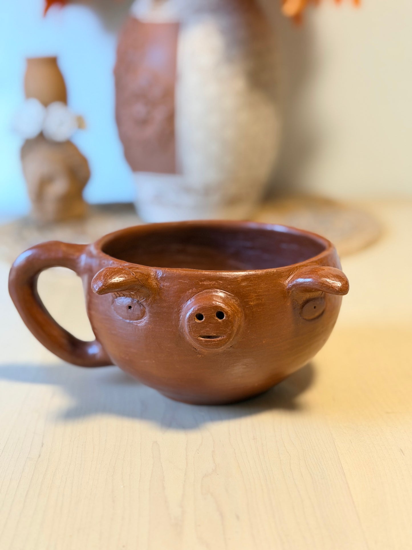 Piggy Barro rojo mug