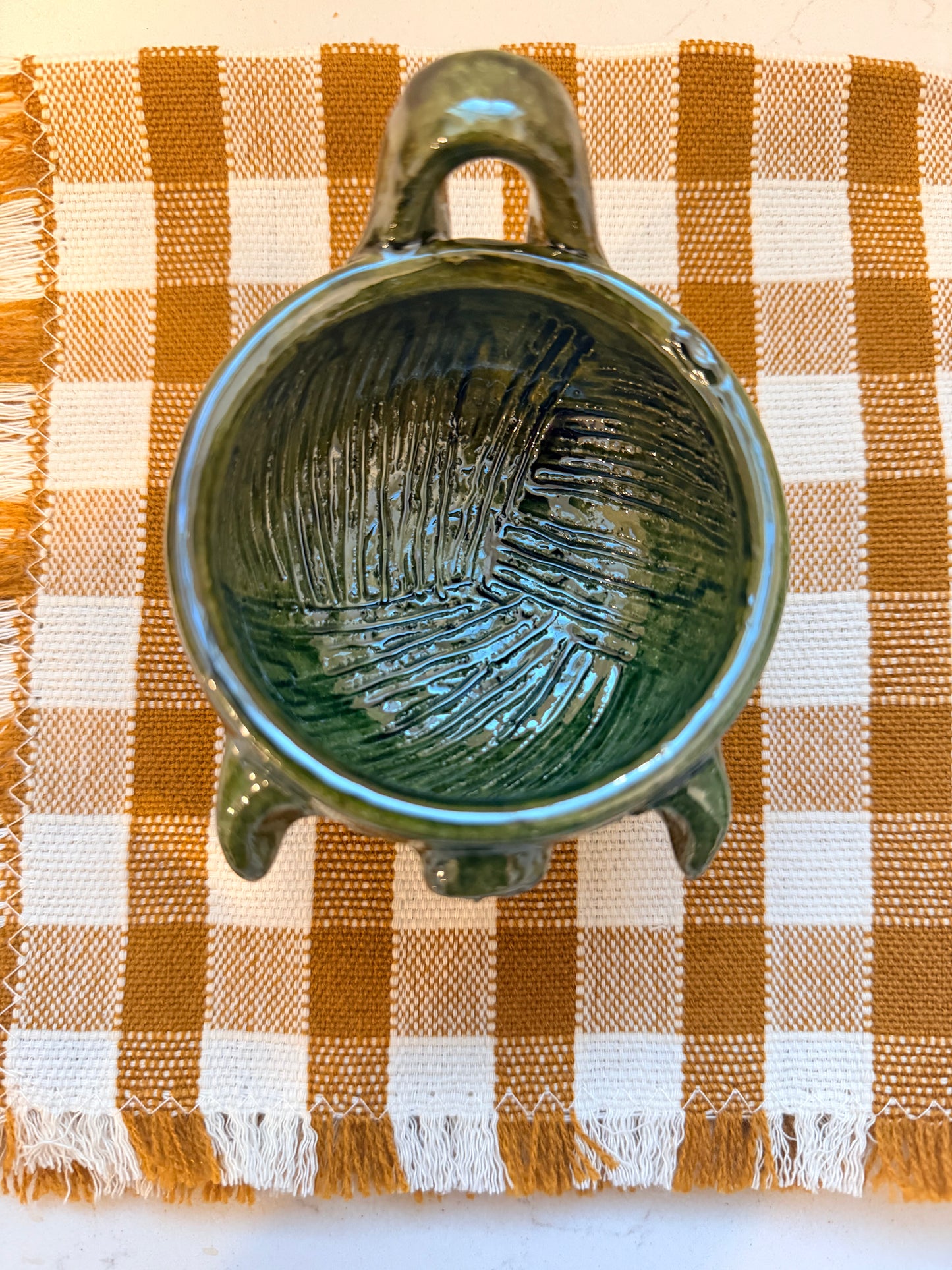 Mini piggy barro verde