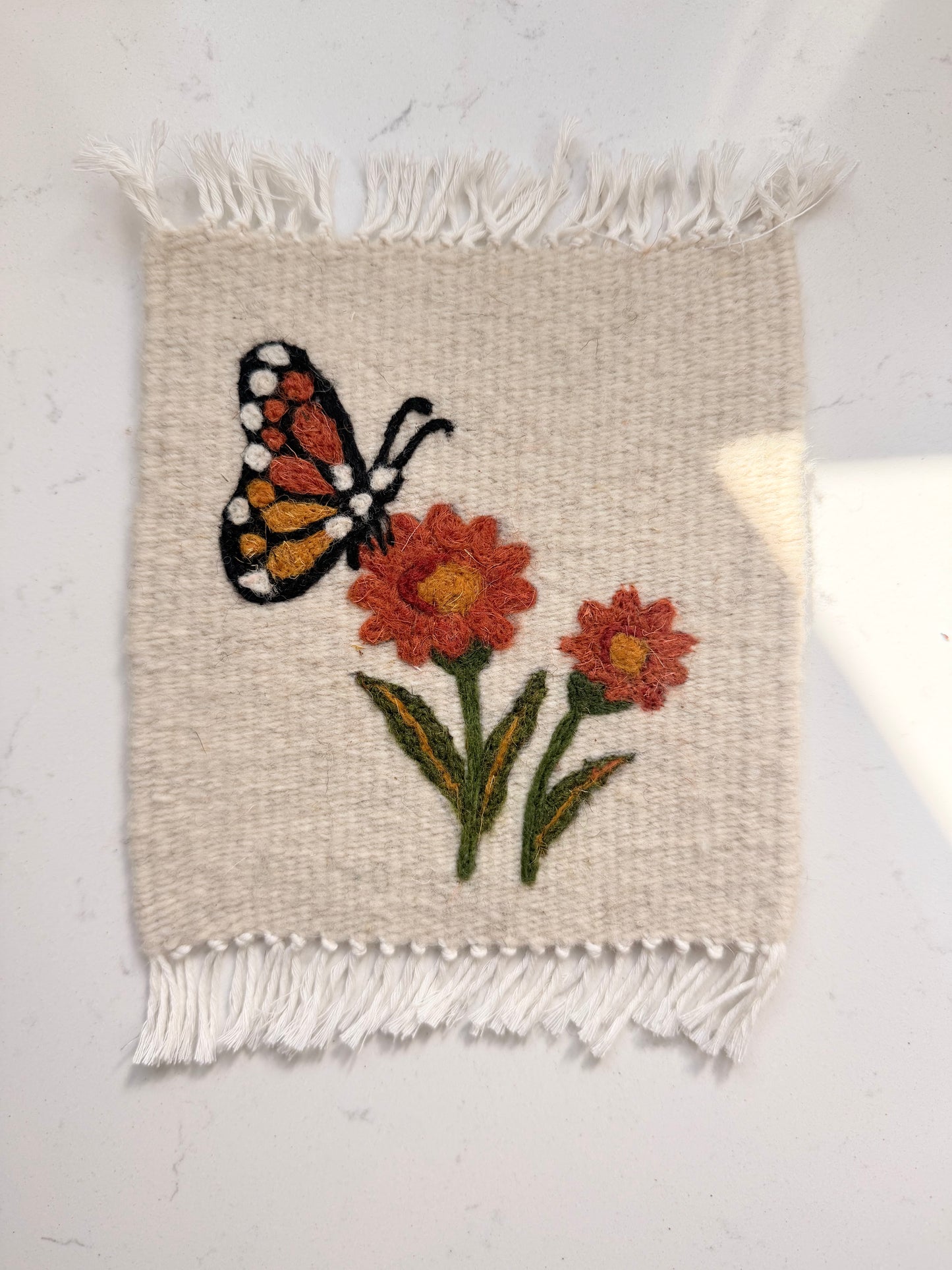 Wool coaster monarca