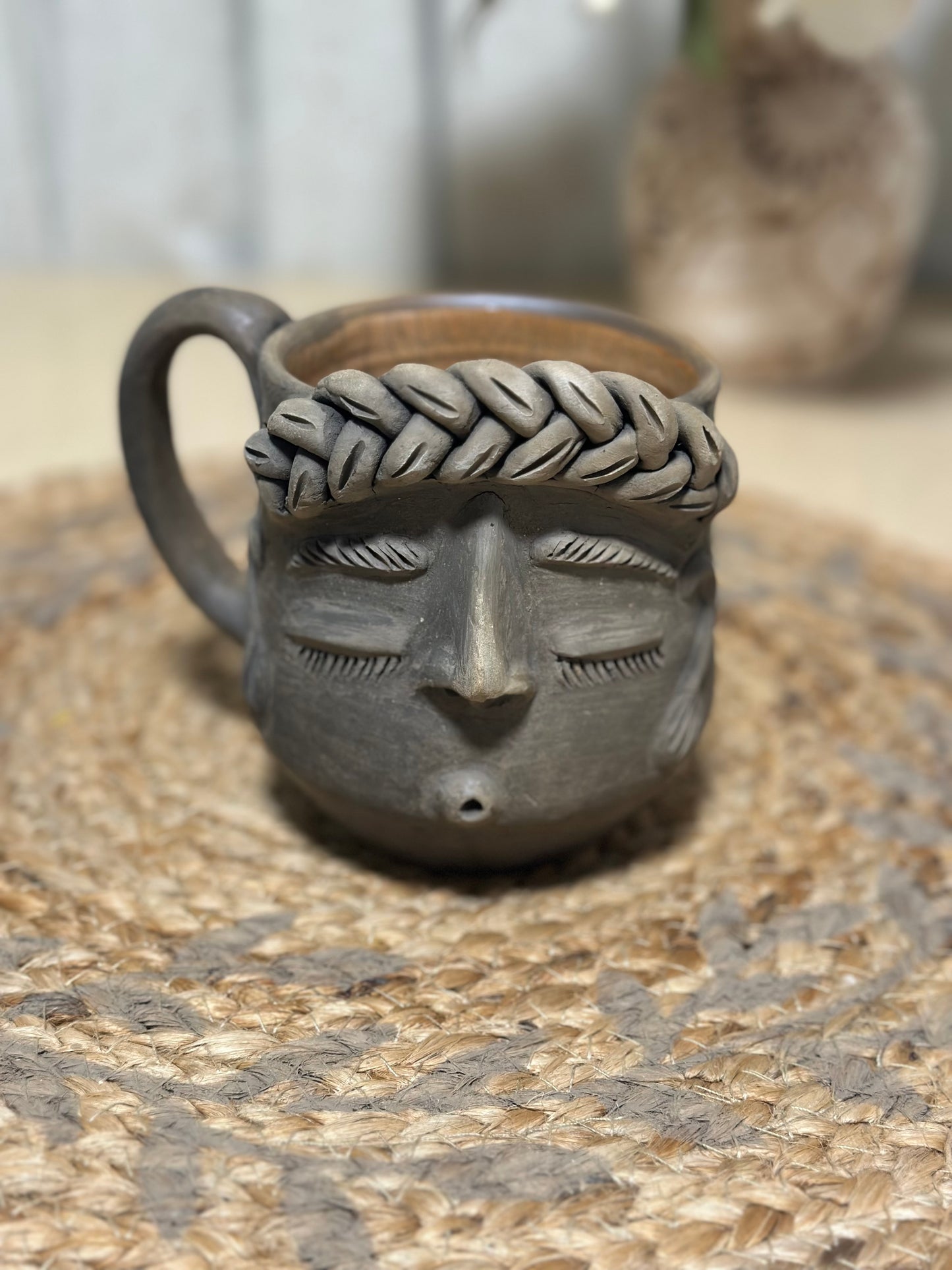 Taza bordada / Filigrana mug