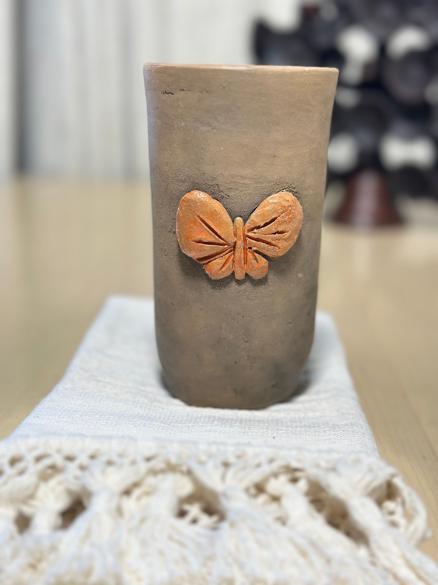 Vaso alto mariposa / Butterfly tall cup