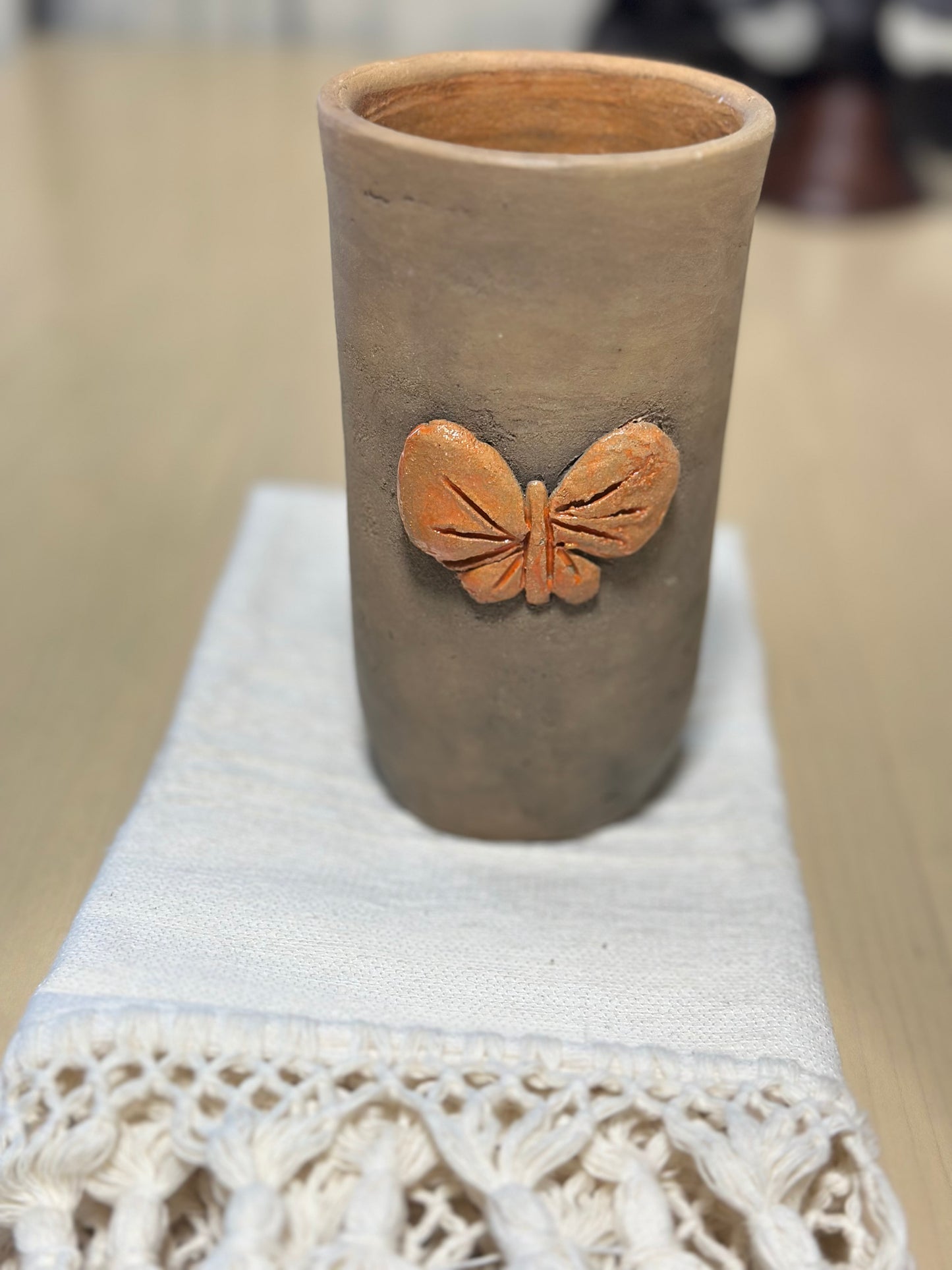 Vaso alto mariposa / Butterfly tall cup