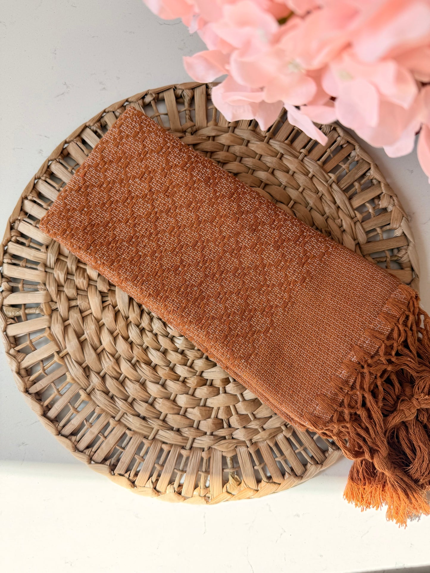 Copper napkin