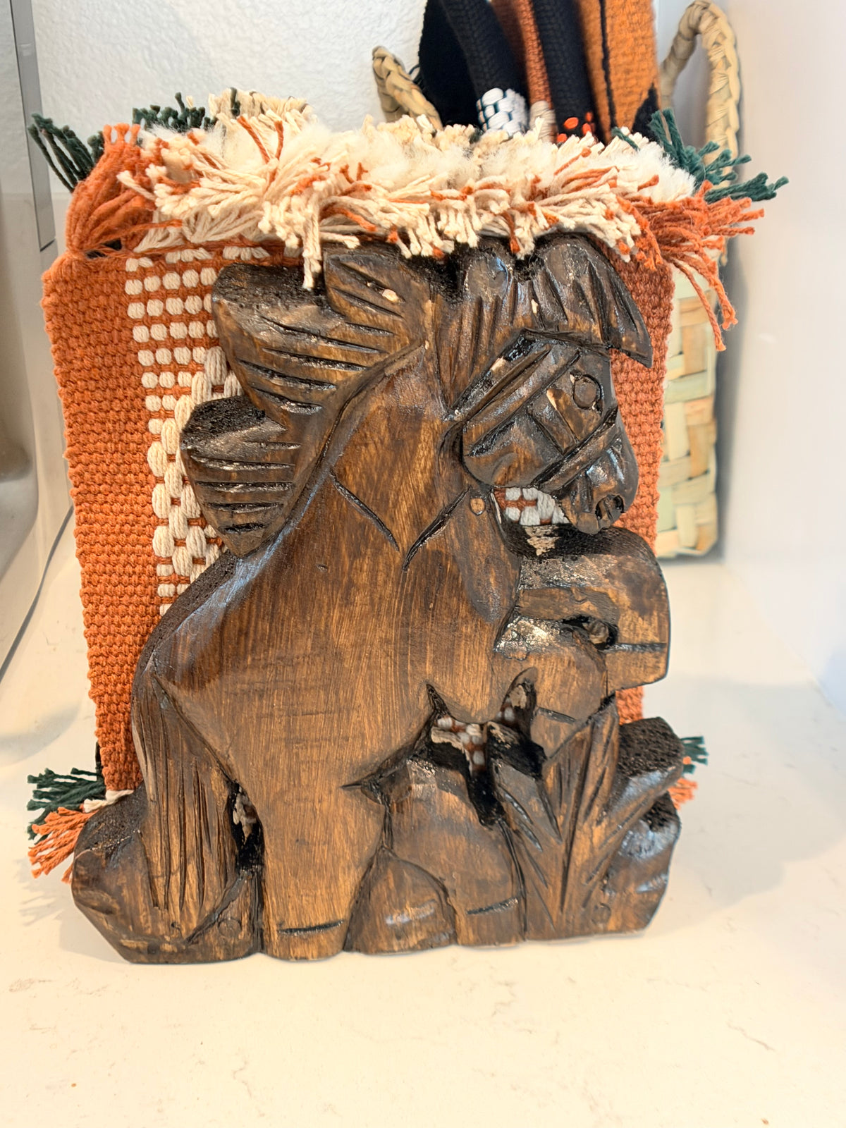 Wooden horse Napkin holder (Caballo)