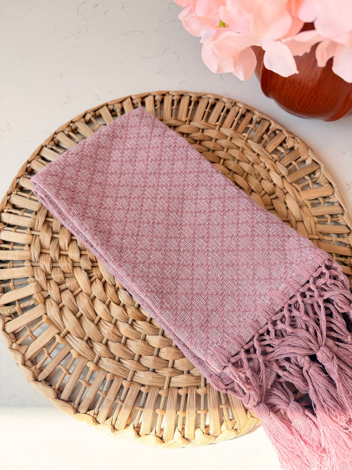 Pink napkin 1