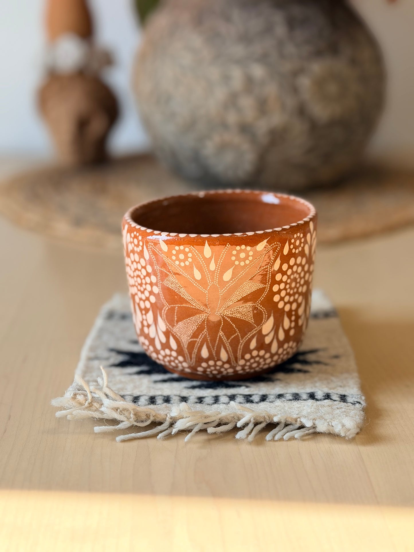 Vaso Capula punteado