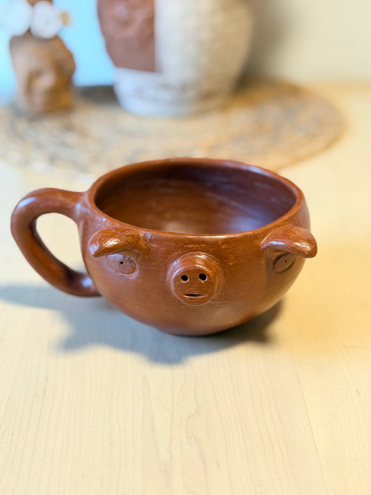 Piggy Barro rojo mug