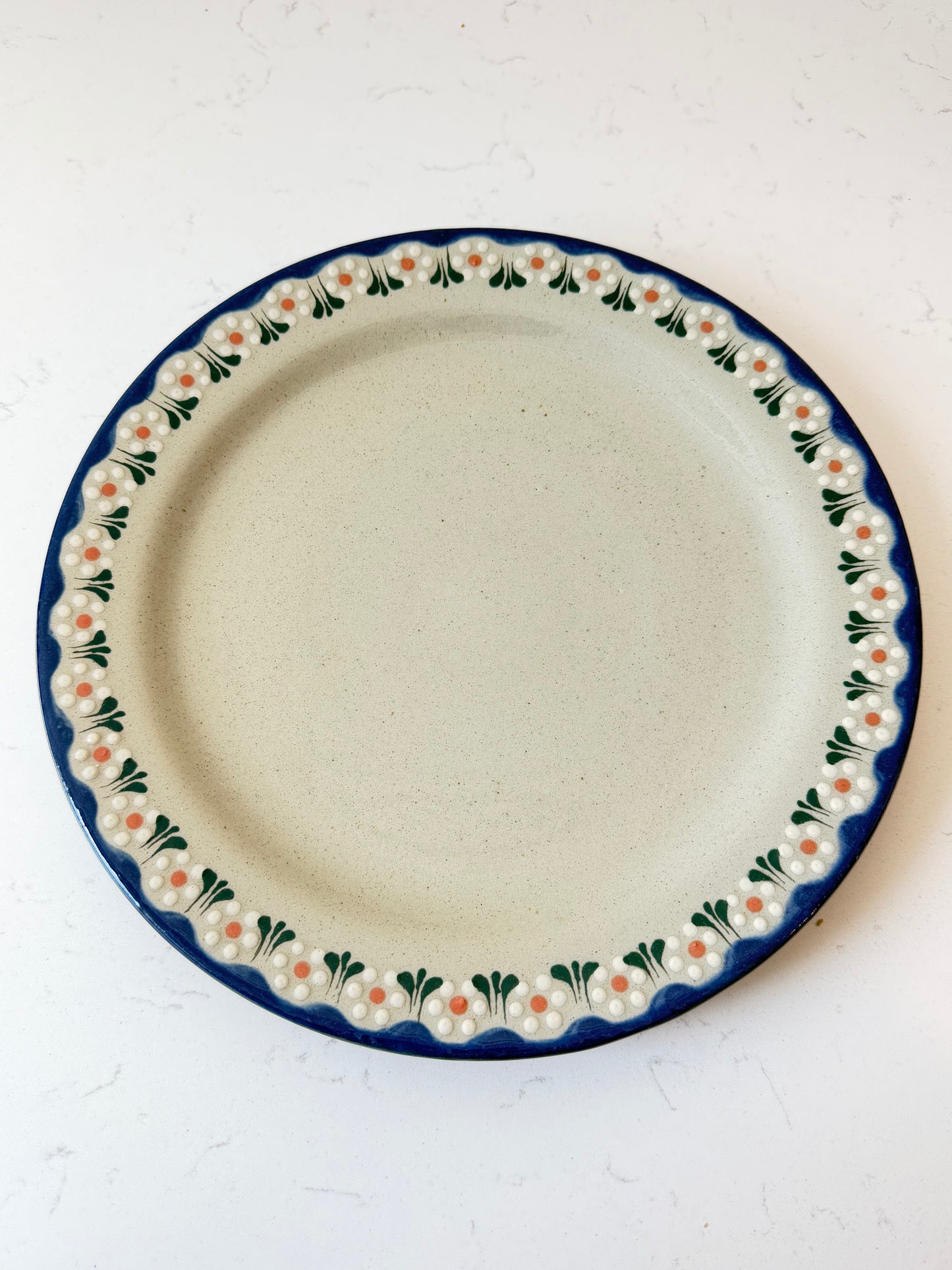 Plato cena margarita (Capula)