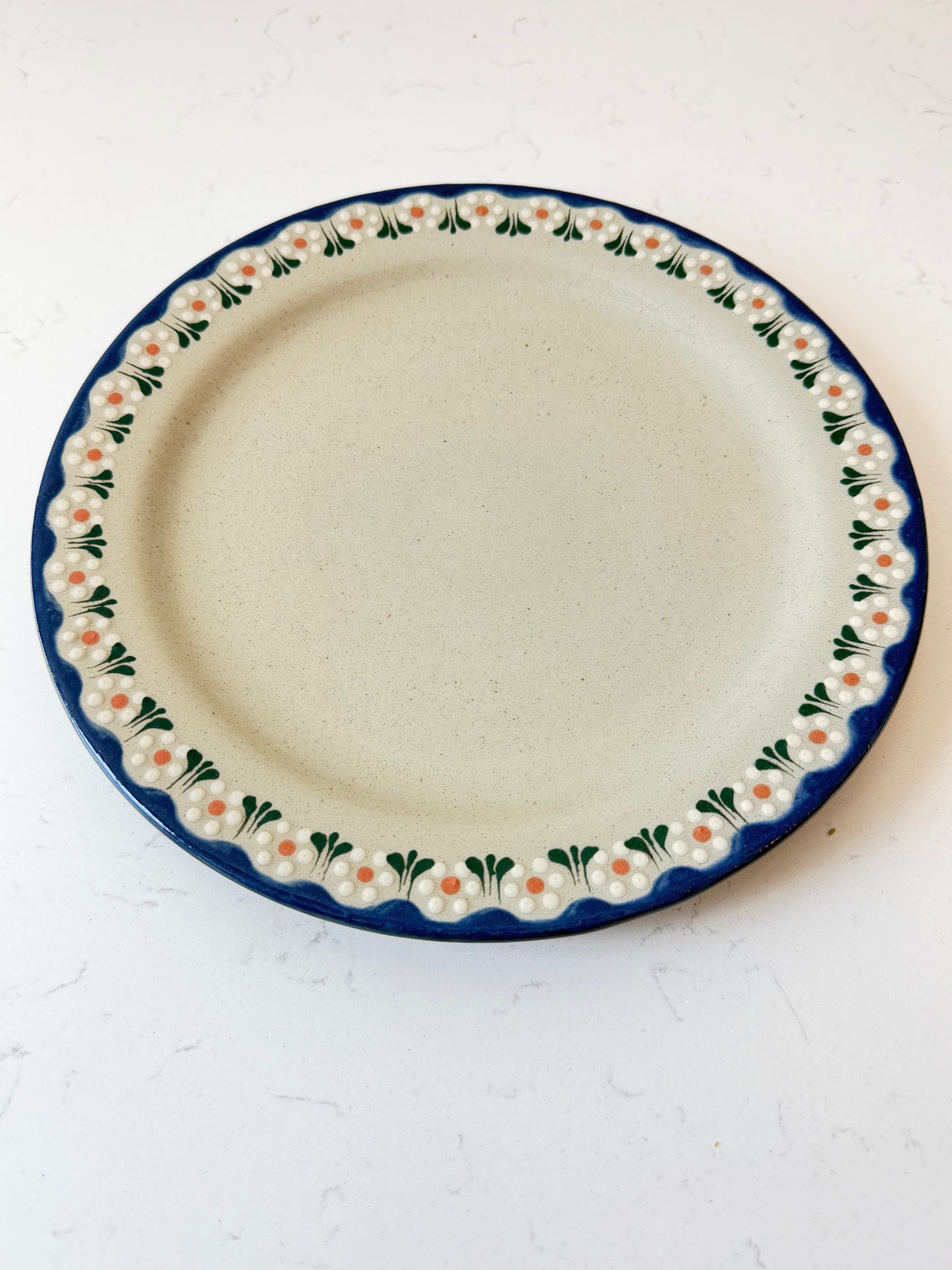 Plato cena margarita (Capula)
