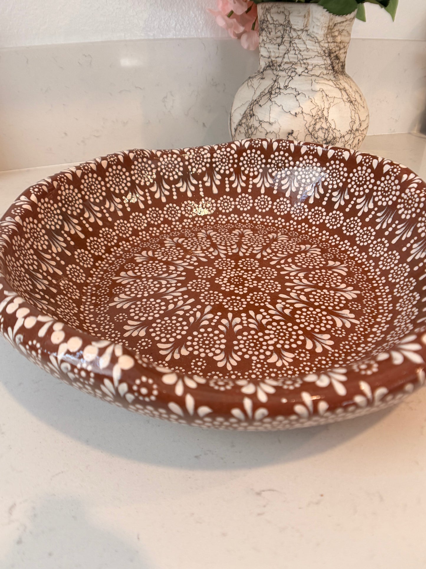 Scalloped Ensaladera Cielito Lindo
