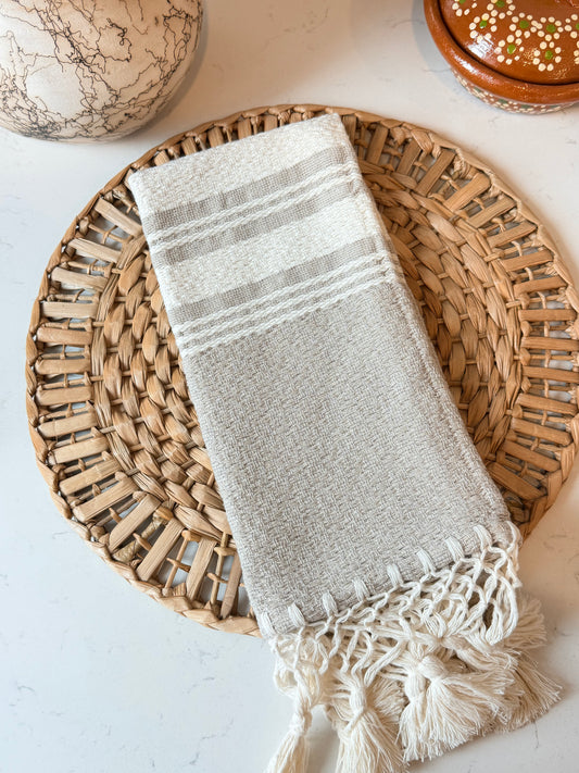 Teresita Beige/brown napkin