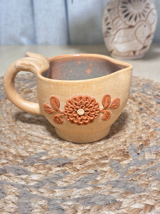 Taza bordada natural / Natural Filigrana mug