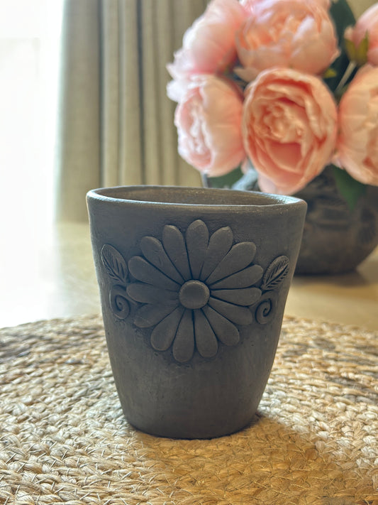 Florecita ahumada cup / Vaso florecita ahumada