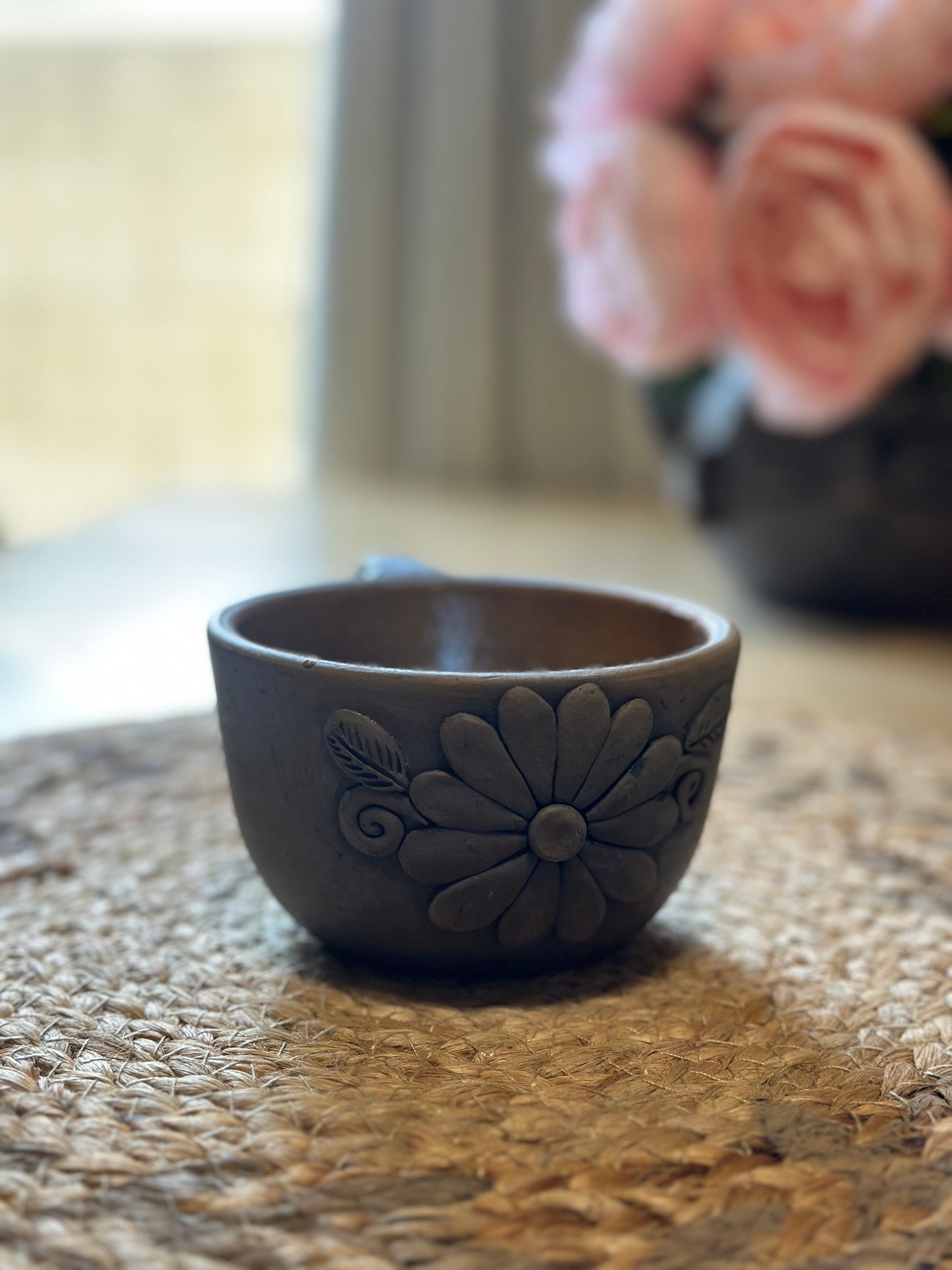 Florecita ahumada mug / Taza florecita ahumada