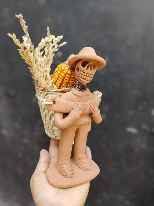 Don Jacinto (handmade Oaxacan skull)