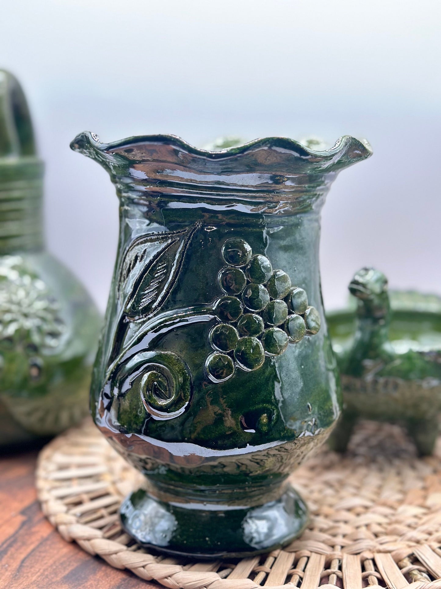 Barro Verde (vidriado)